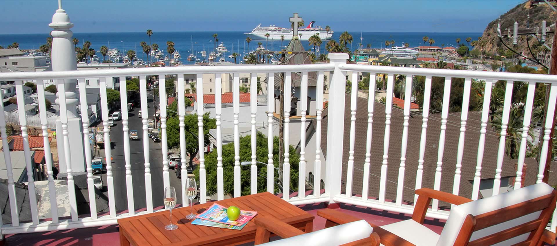 Balcony View of Harbor